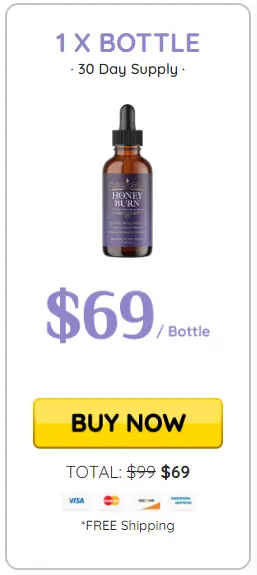 Honey Burn 1 Bottle Price