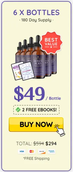 Honey Burn 6 Bottle Price